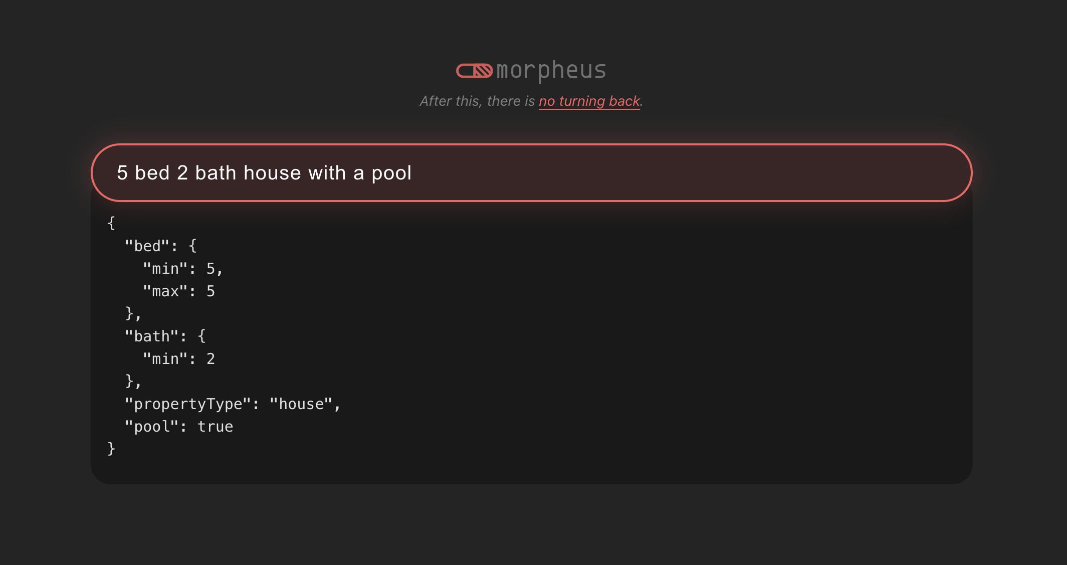 Early Morpheus concept screenshot